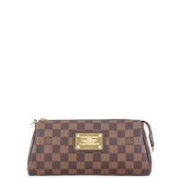 Louis Vuitton Eva Pochette Damier Ebene Front
