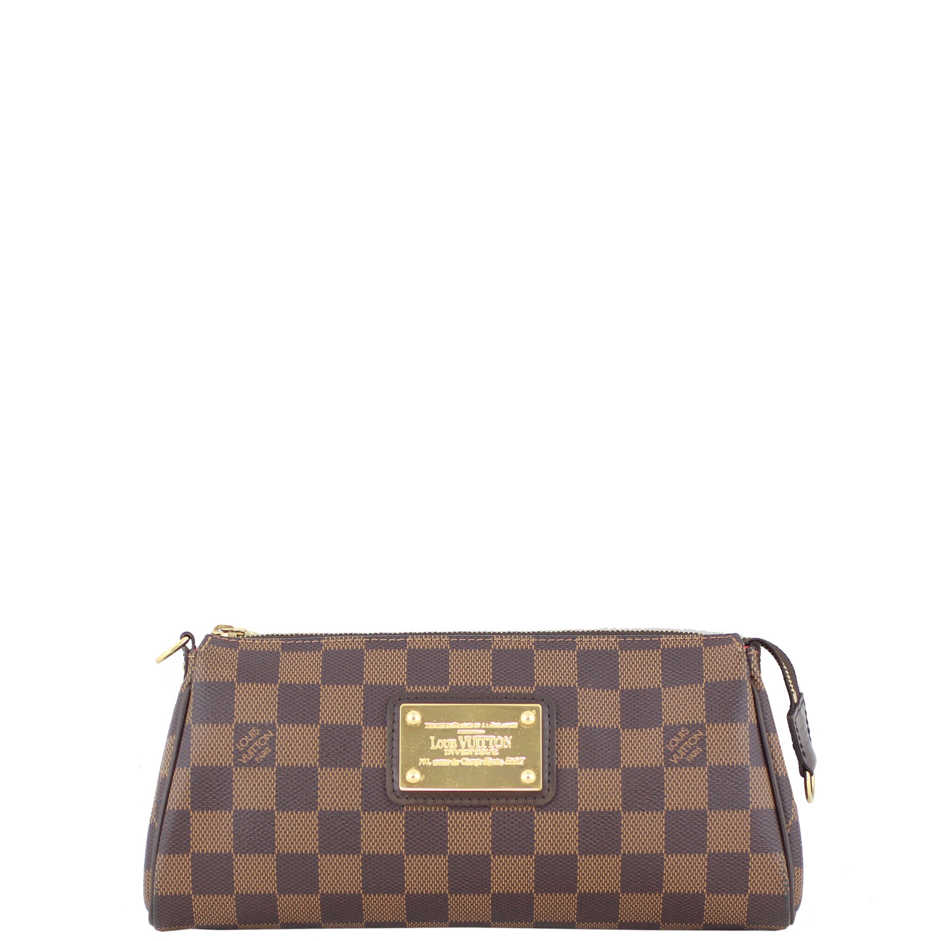 Louis Vuitton Eva Pochette Damier Ebene Front