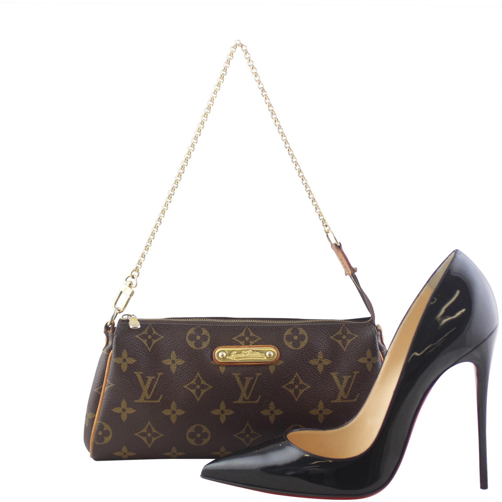 Louis Vuitton Eva Pochette Monogram Scale