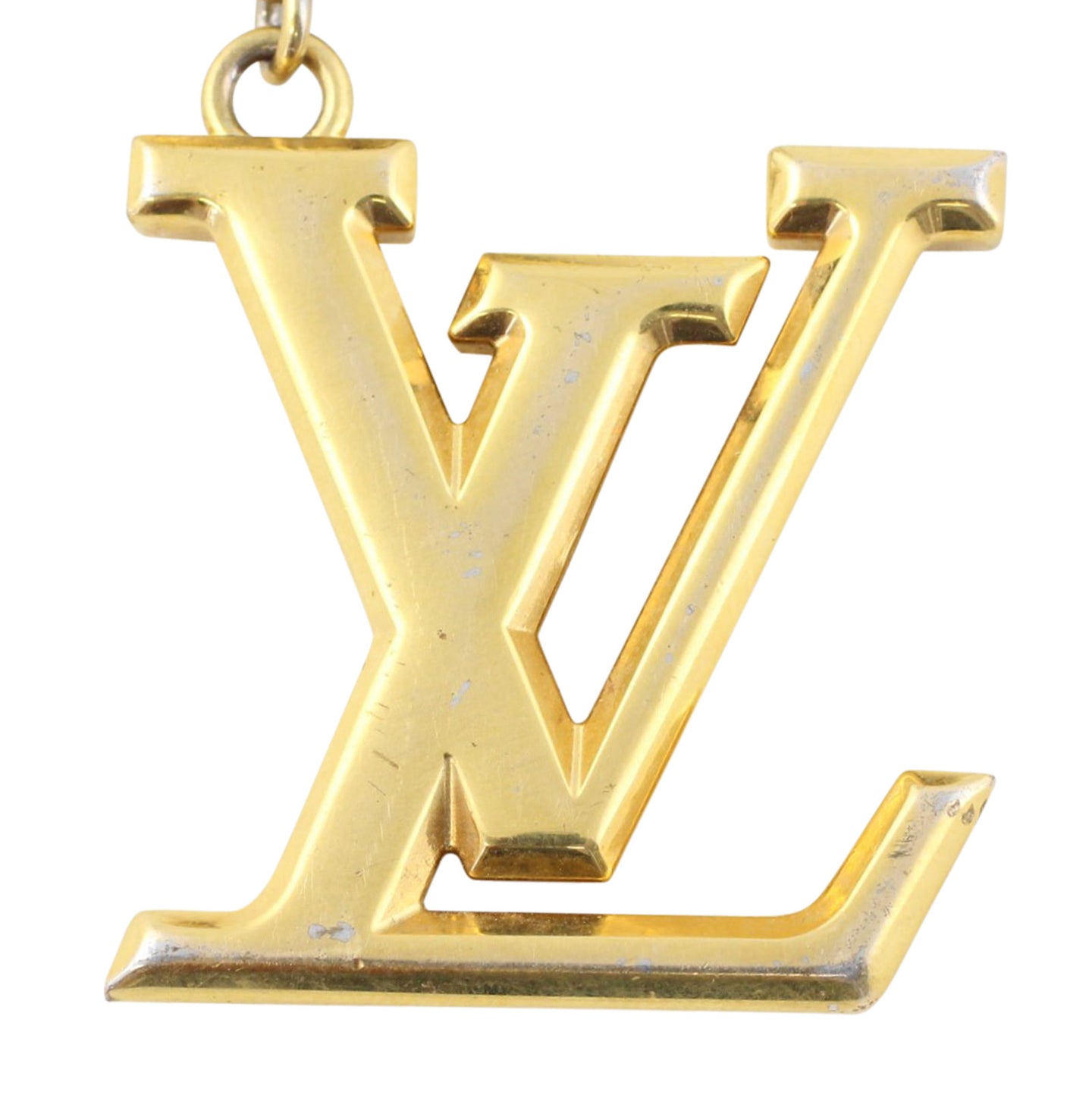 ouis Vuitton Facettes Bag Charm and Key Holder Logo