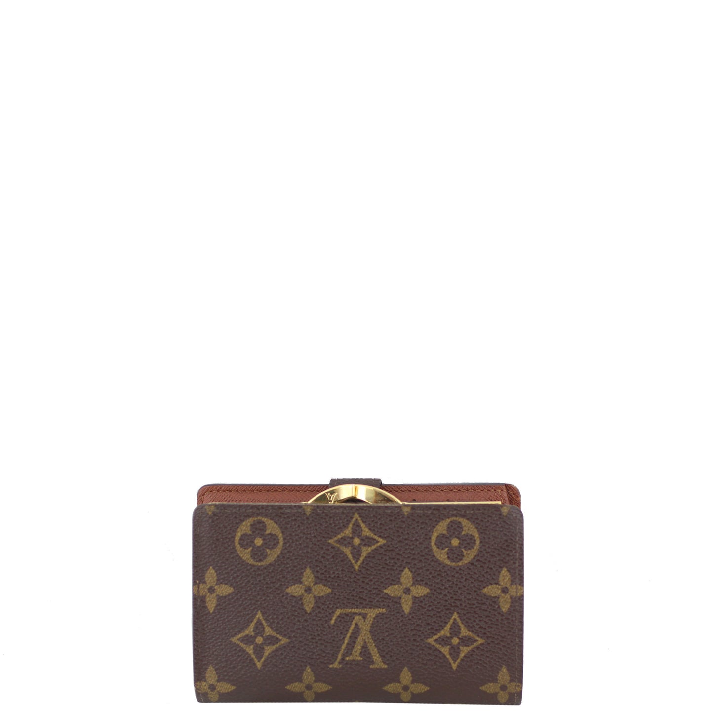 Louis Vuitton French Compact Wallet Monogram Back