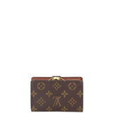 Louis Vuitton French Compact Wallet Monogram Back