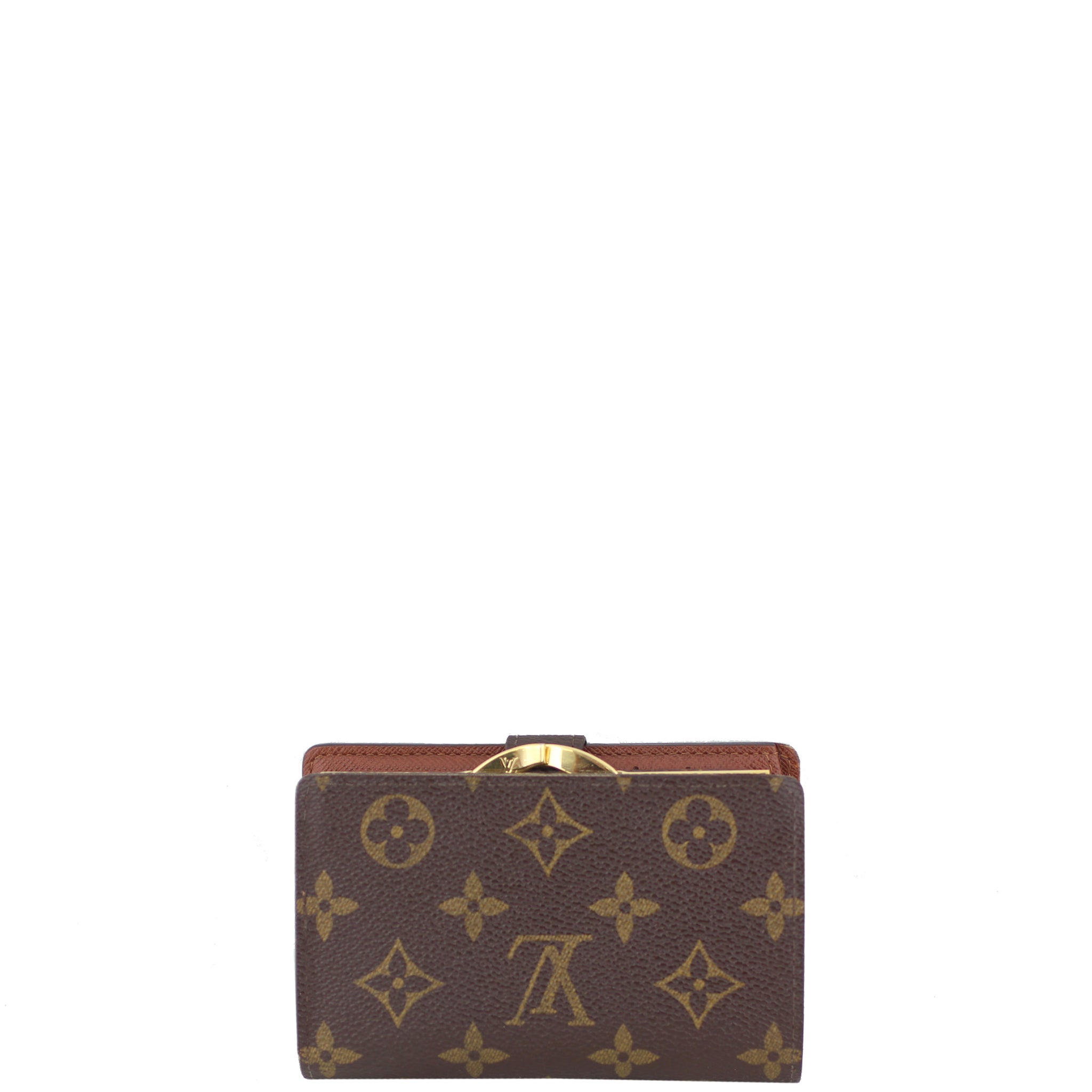 Louis Vuitton French Compact Wallet Monogram Back