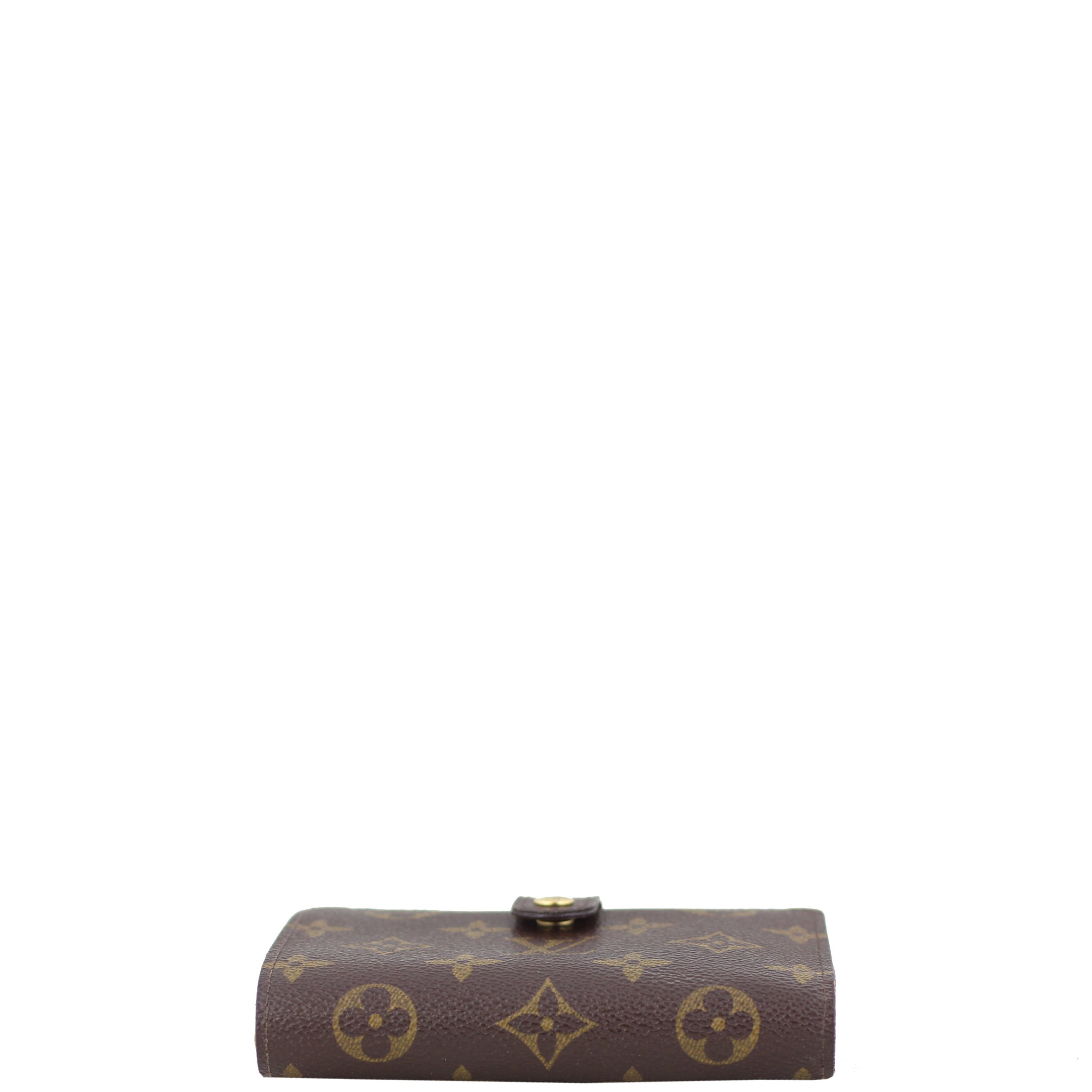 Louis Vuitton French Compact Wallet Monogram Base