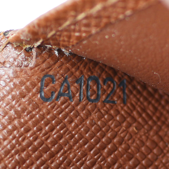 Louis Vuitton French Compact Wallet Monogram Code