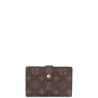 Louis Vuitton French Compact Wallet Monogram Front