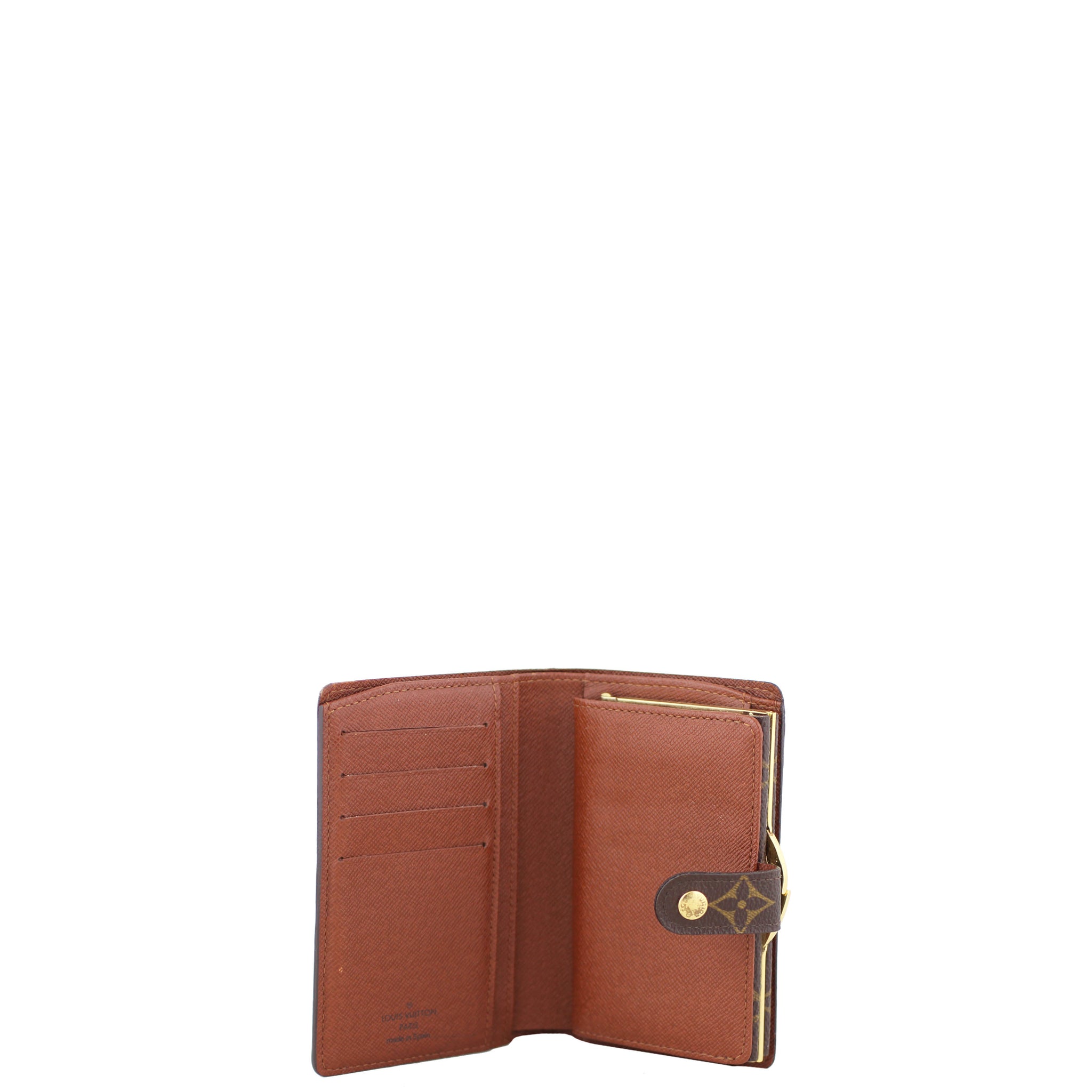 Louis Vuitton French Compact Wallet Monogram Interioe