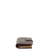 Louis Vuitton French Compact Wallet Monogram Left