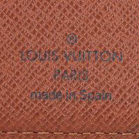 Louis Vuitton French Compact Wallet Monogram Stamp