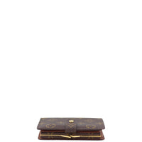 Louis Vuitton French Compact Wallet Monogram Top