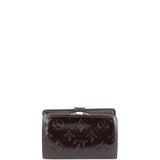 Louis Vuitton French Compact Wallet Monogram Vernis Back