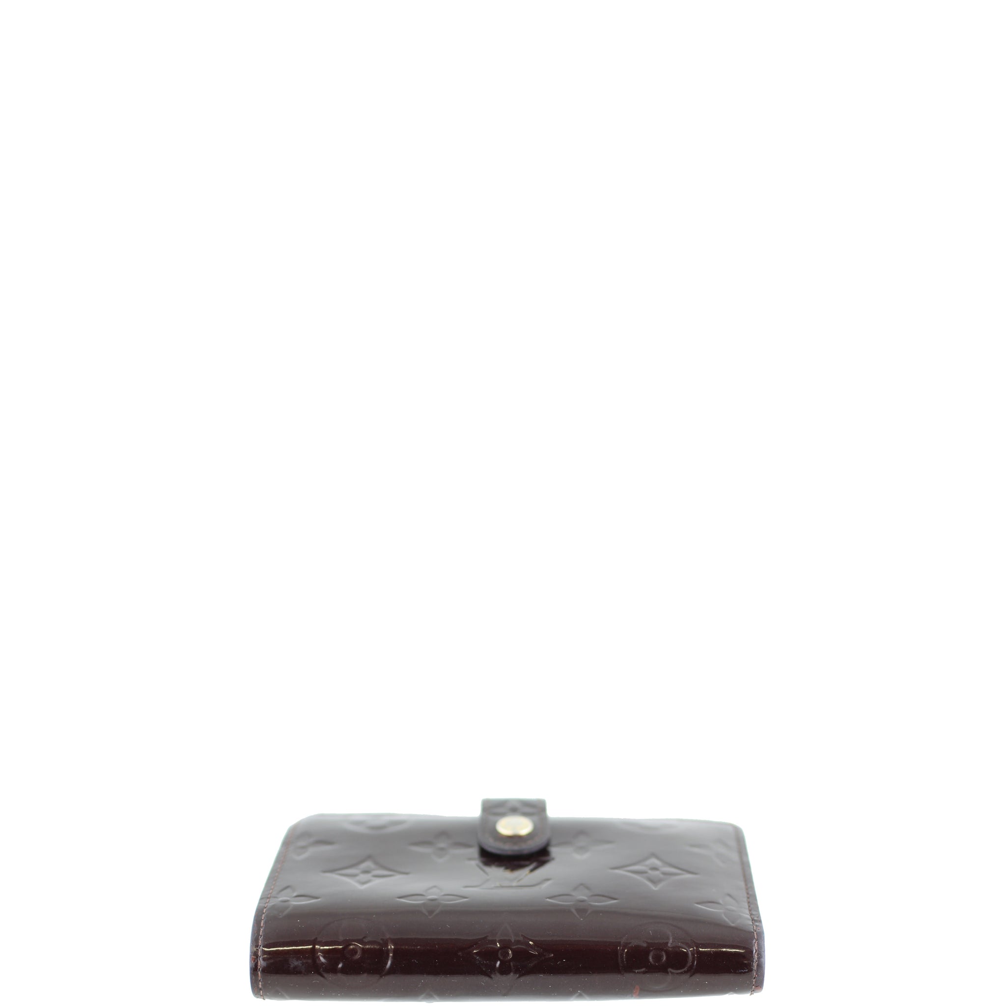 Louis Vuitton French Compact Wallet Monogram Vernis Base