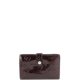 Louis Vuitton French Compact Wallet Monogram Vernis Front