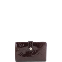 Louis Vuitton French Compact Wallet Monogram Vernis Front