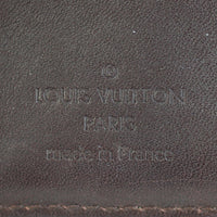 Louis Vuitton French Compact Wallet Monogram Vernis Stamp