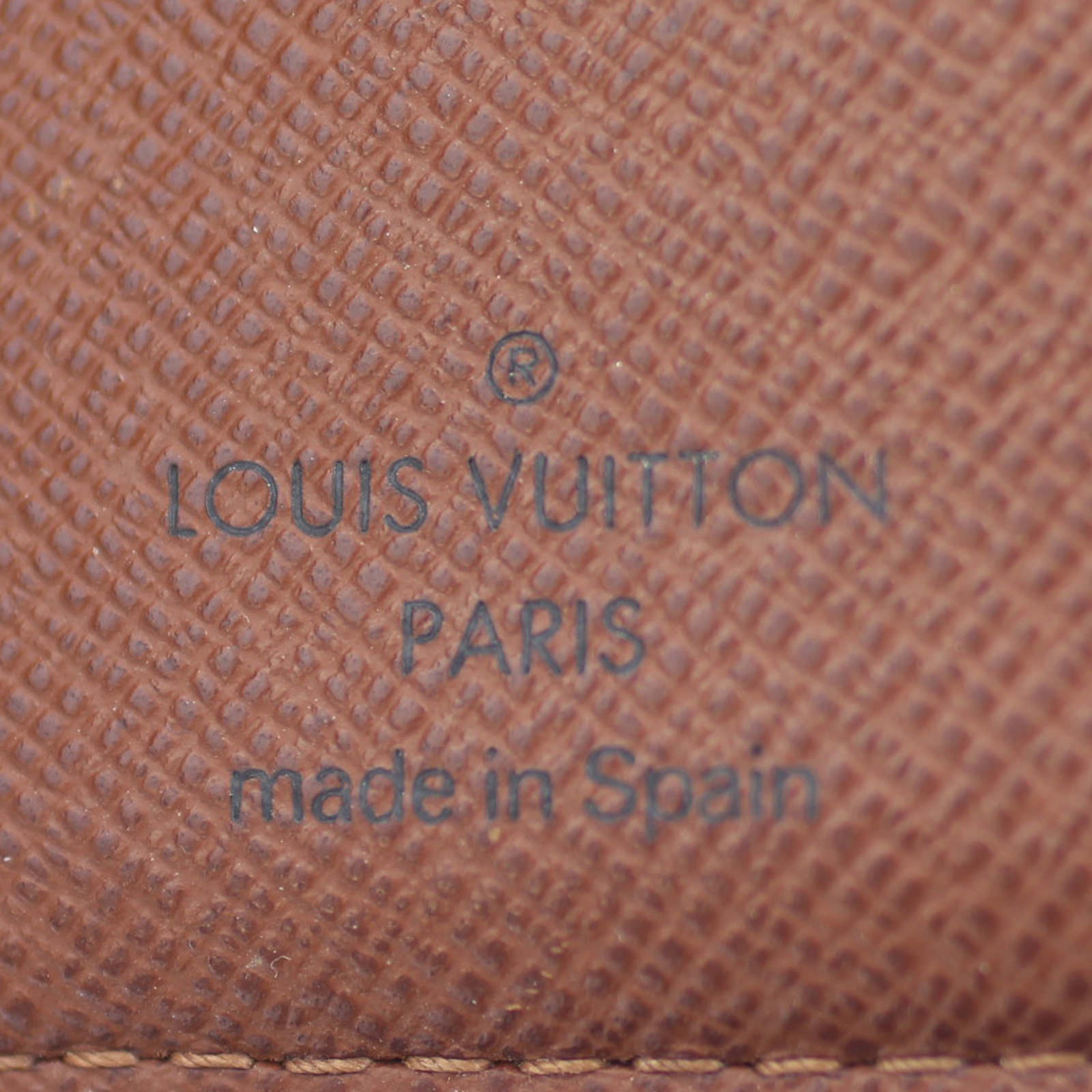 Louis Vuitton French Wallet Stamp