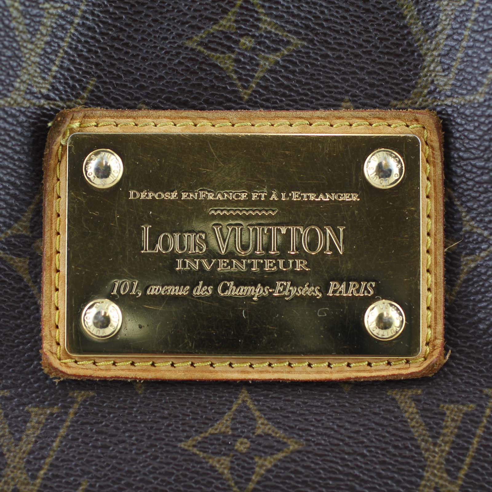 Louis Vuitton Galliera PM Inventeur Plate