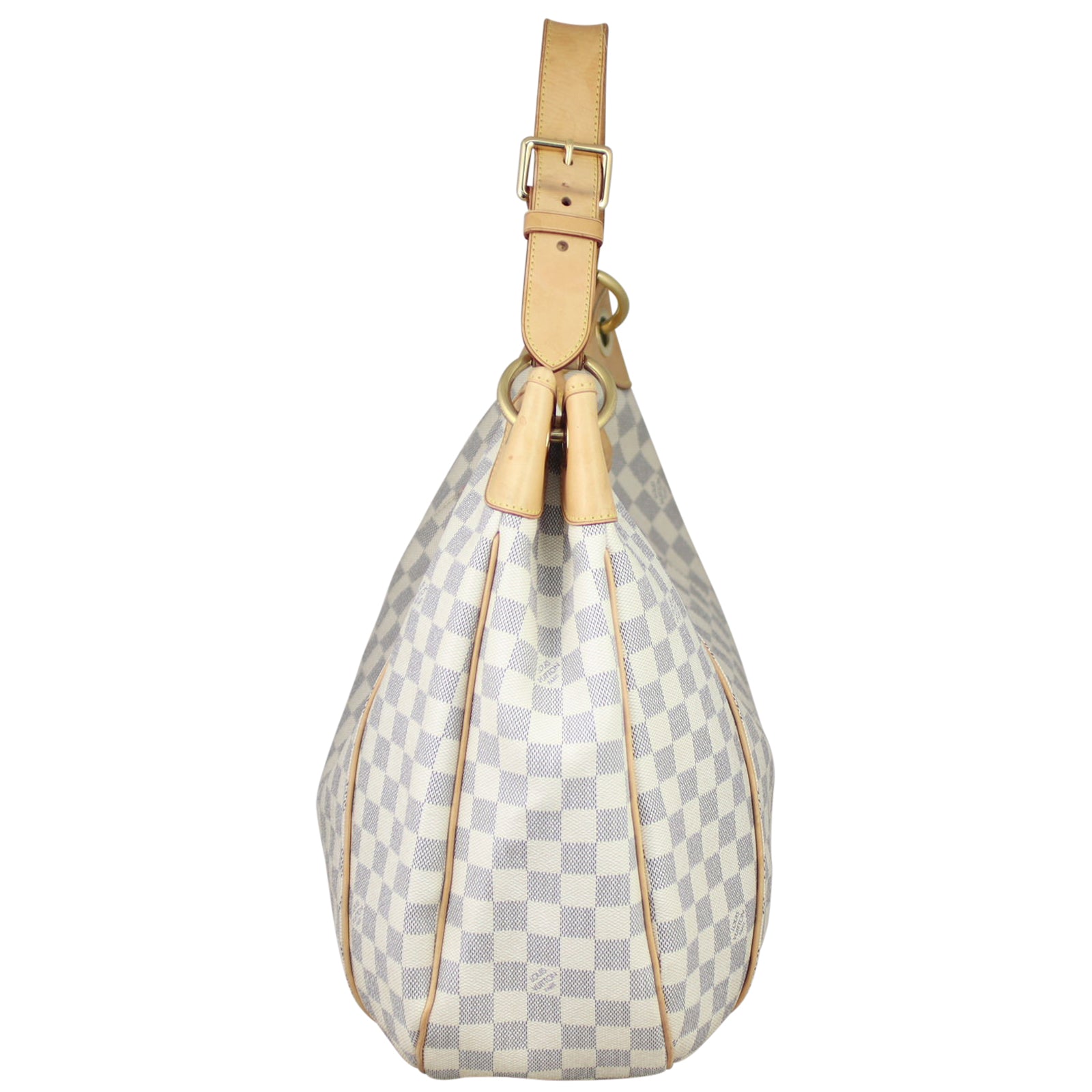 Louis Vuitton Galliera GM Damier Azur Side
