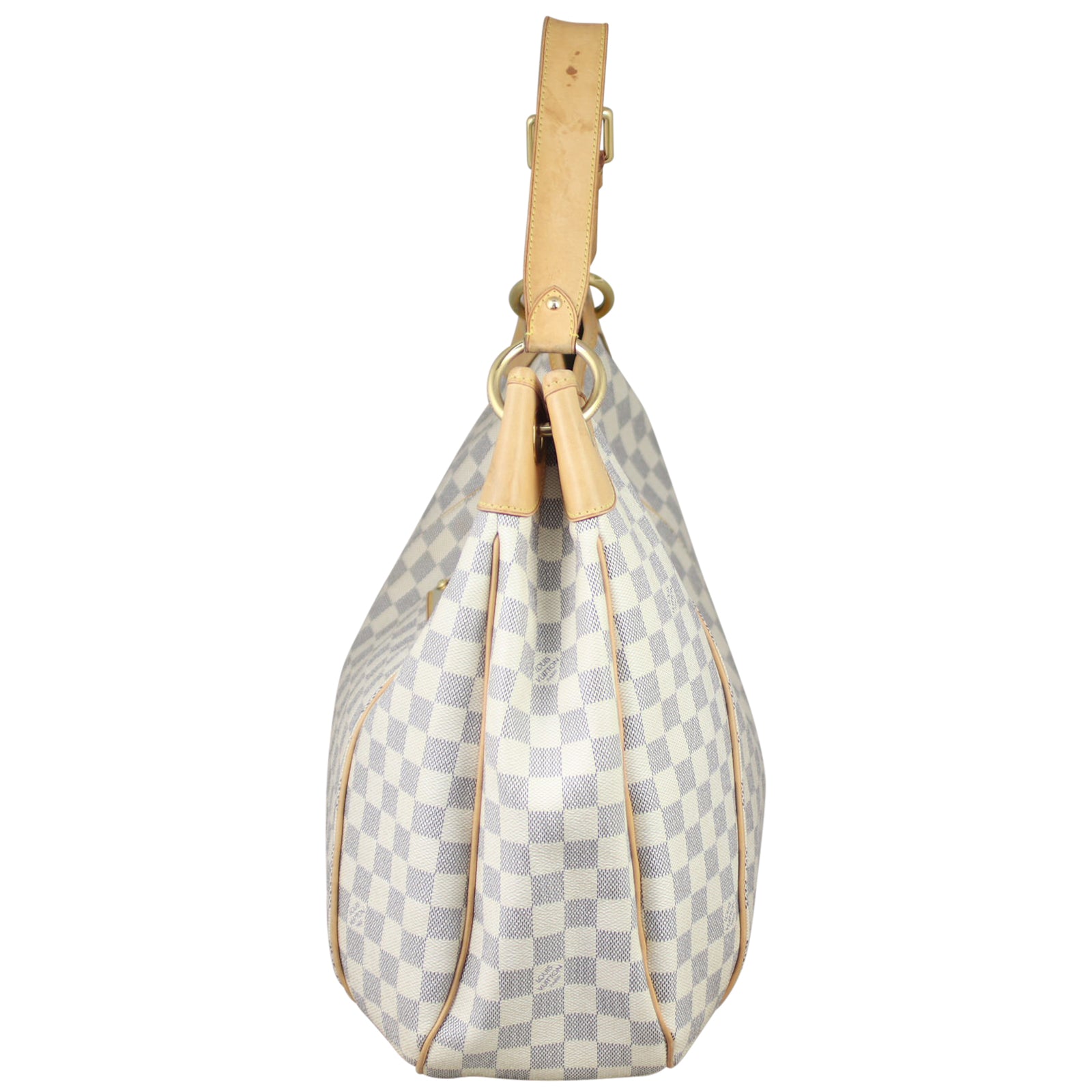 Louis Vuitton Galliera GM Damier Azur Side