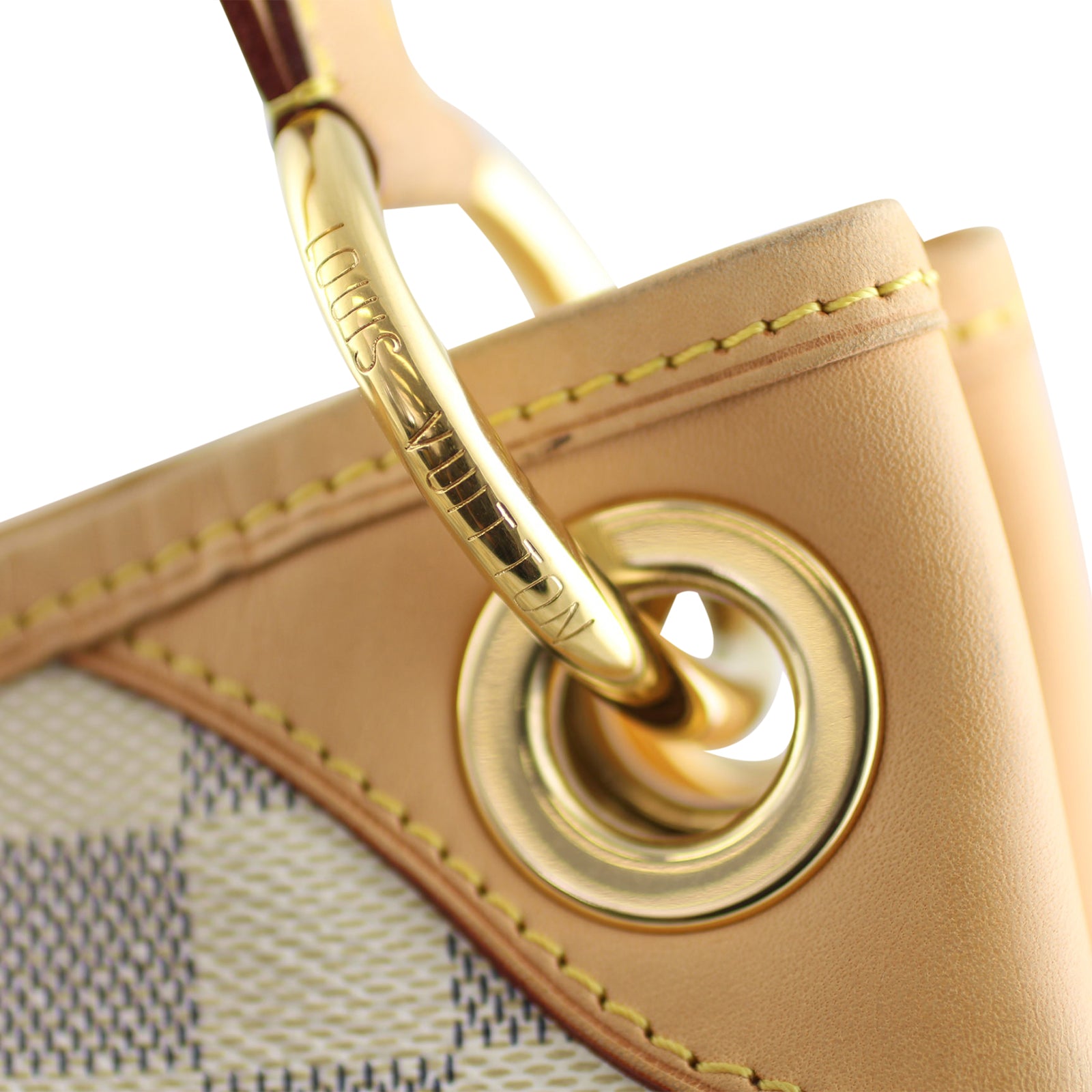 Louis Vuitton Galliera PM Damier Azur Hardware