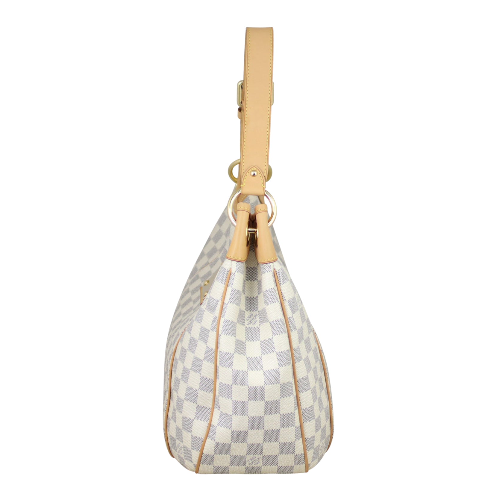 Louis Vuitton Galliera PM Damier Azur Side