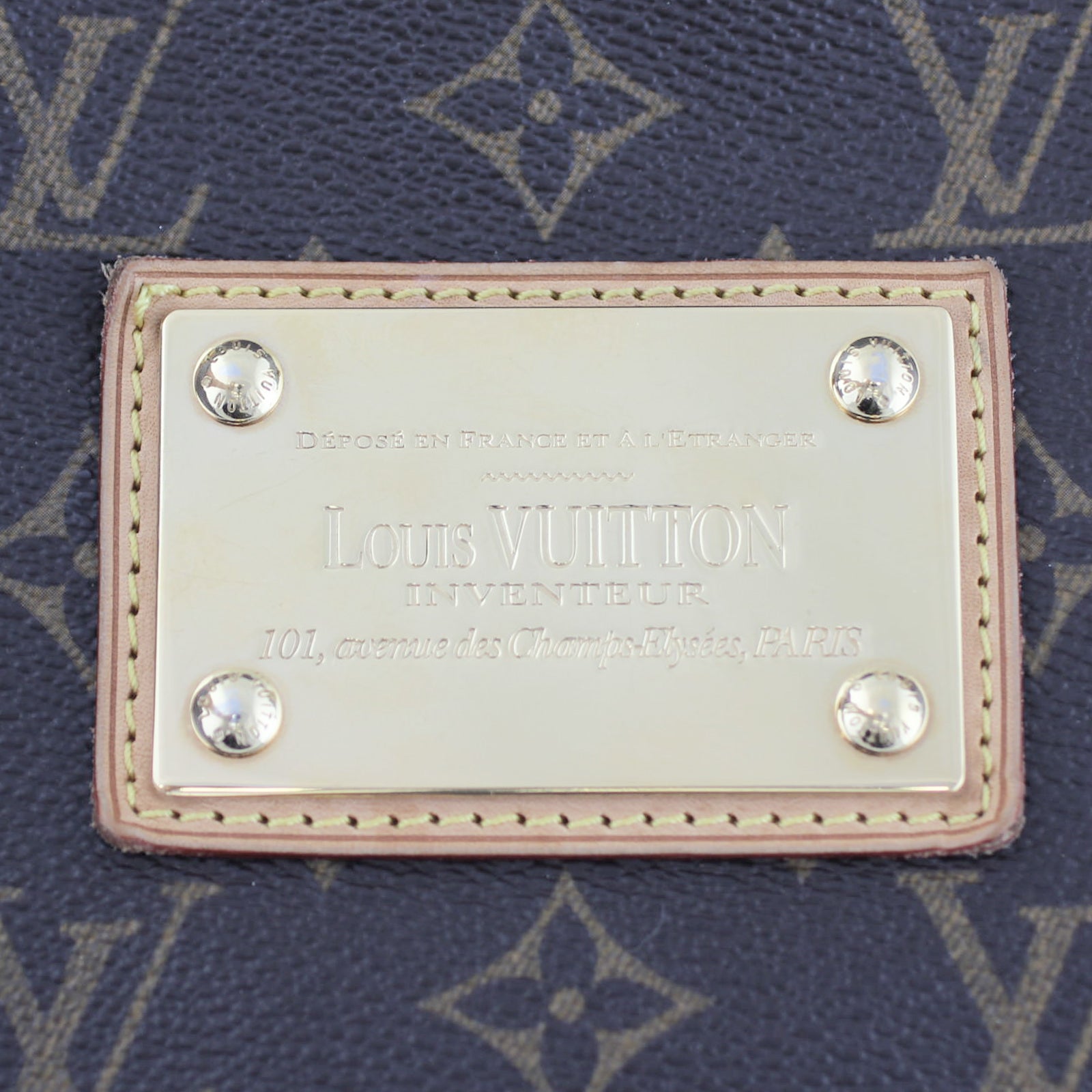 ouis Vuitton Galliera PM plate