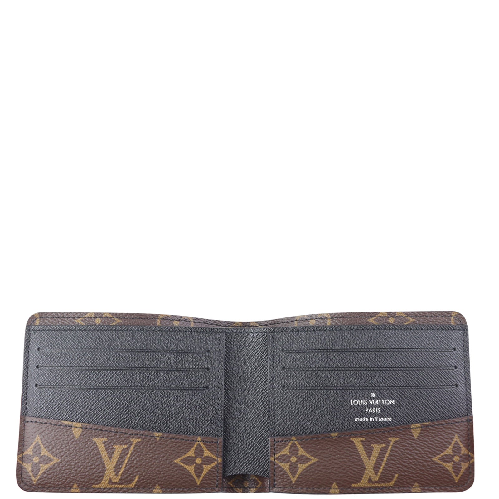 Louis Vuitton Gaspar Wallet Monogram Macassar Interior