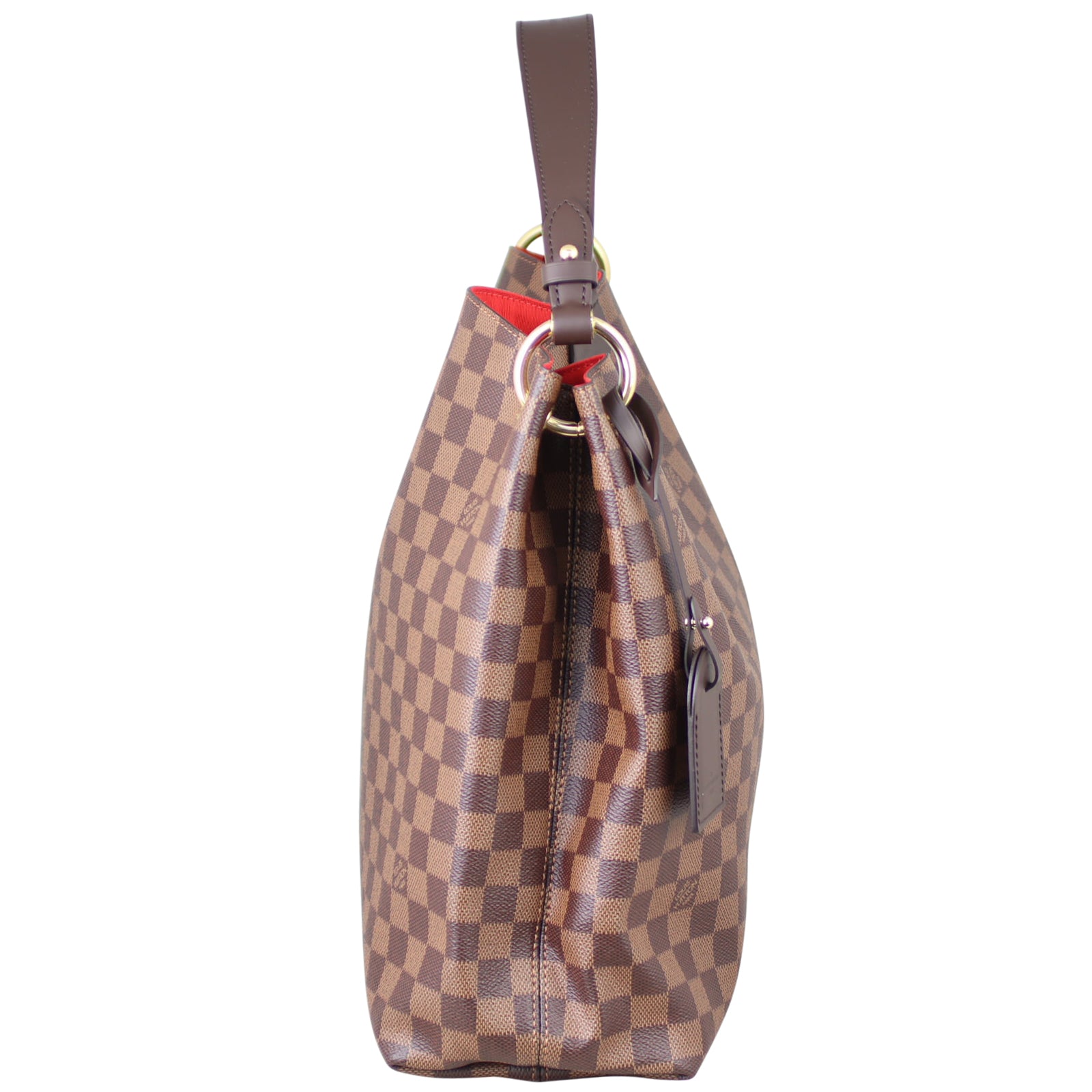 Louis Vuitton Graceful MM Damier Ebene Side