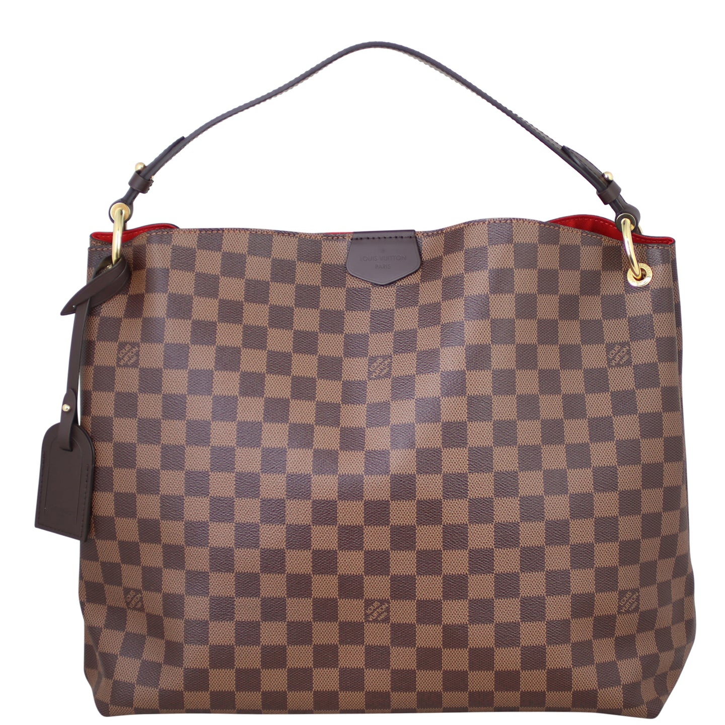 Louis Vuitton Graceful MM Damier Ebene Front