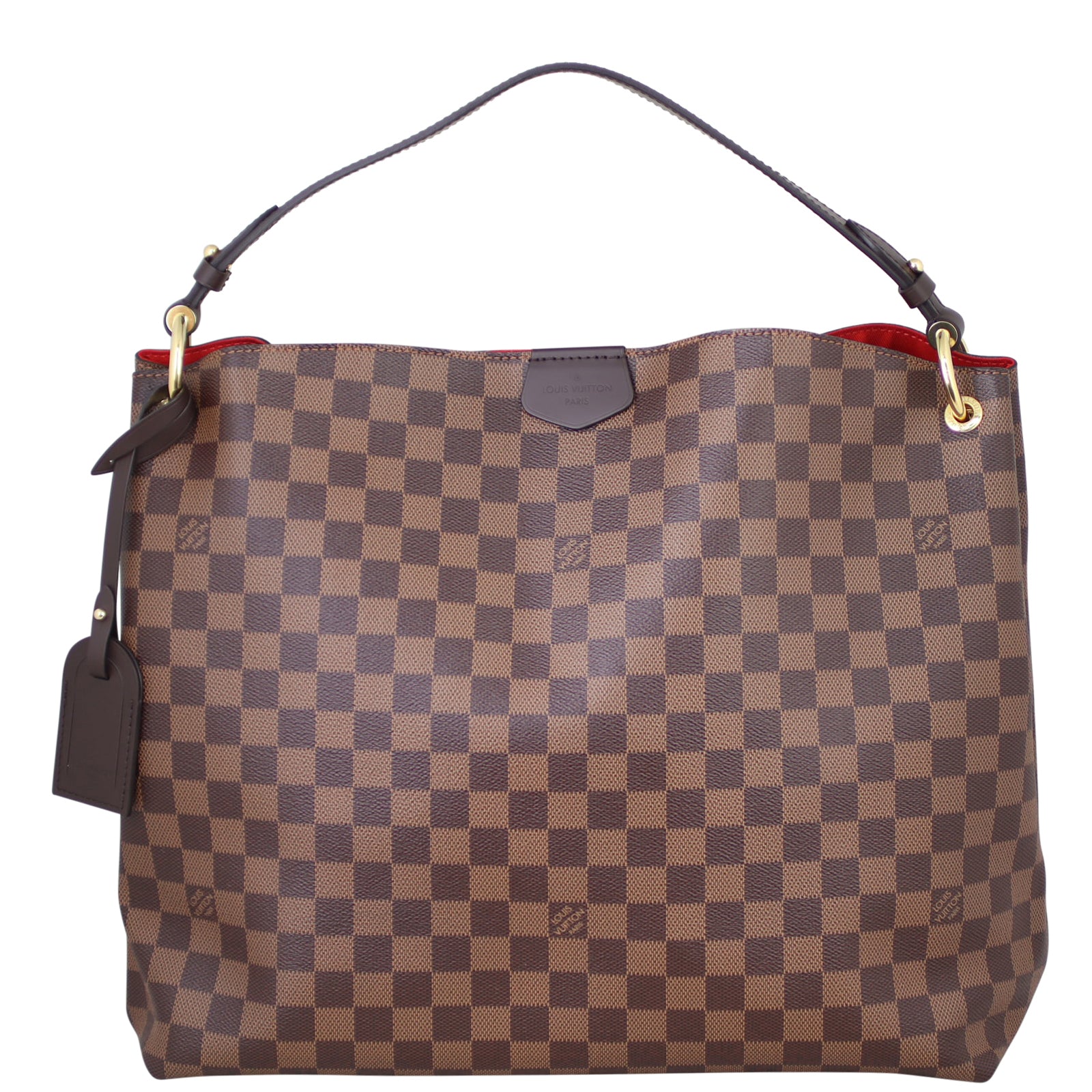 Louis Vuitton Graceful MM Damier Ebene Front