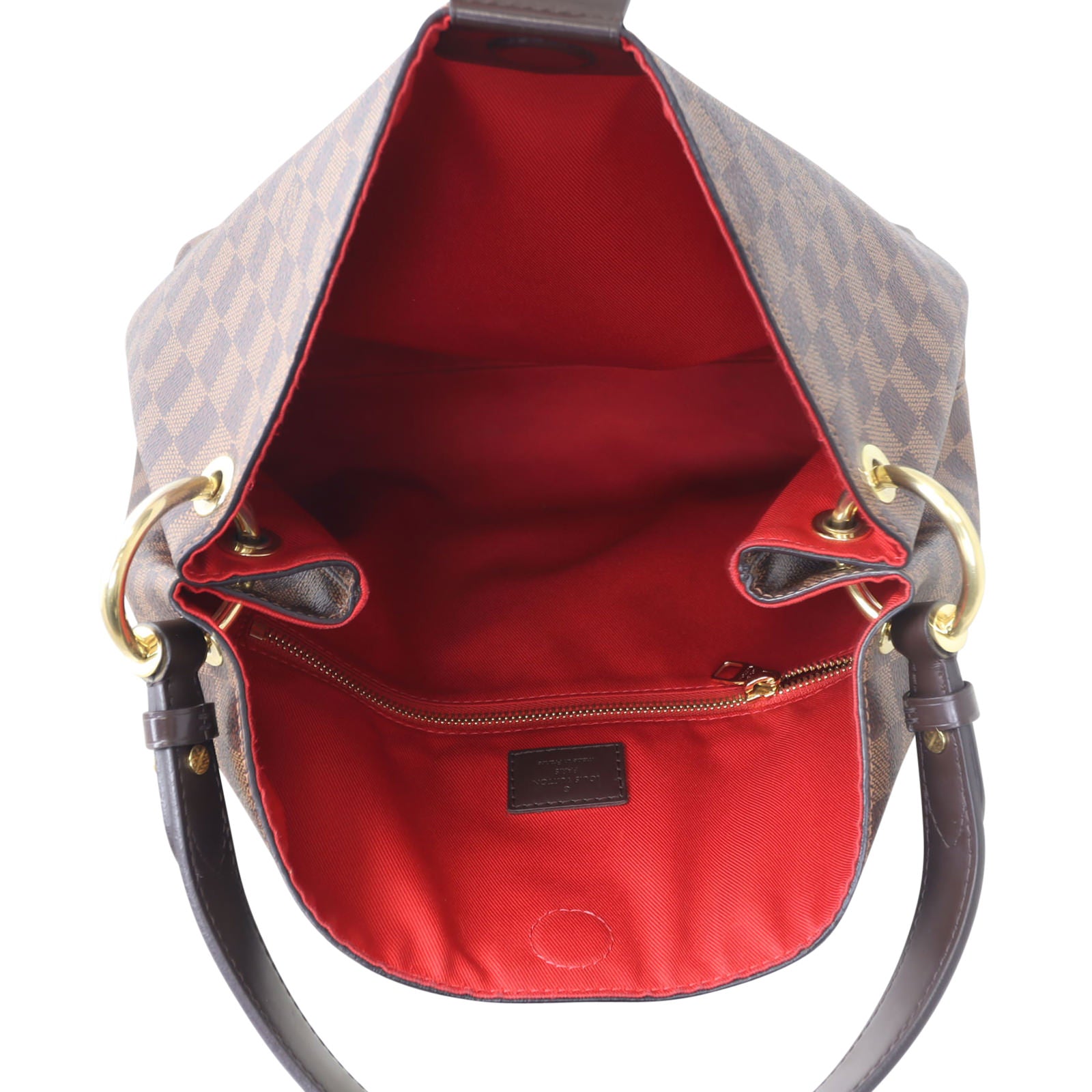 Louis Vuitton Graceful PM Damier Ebene Interior