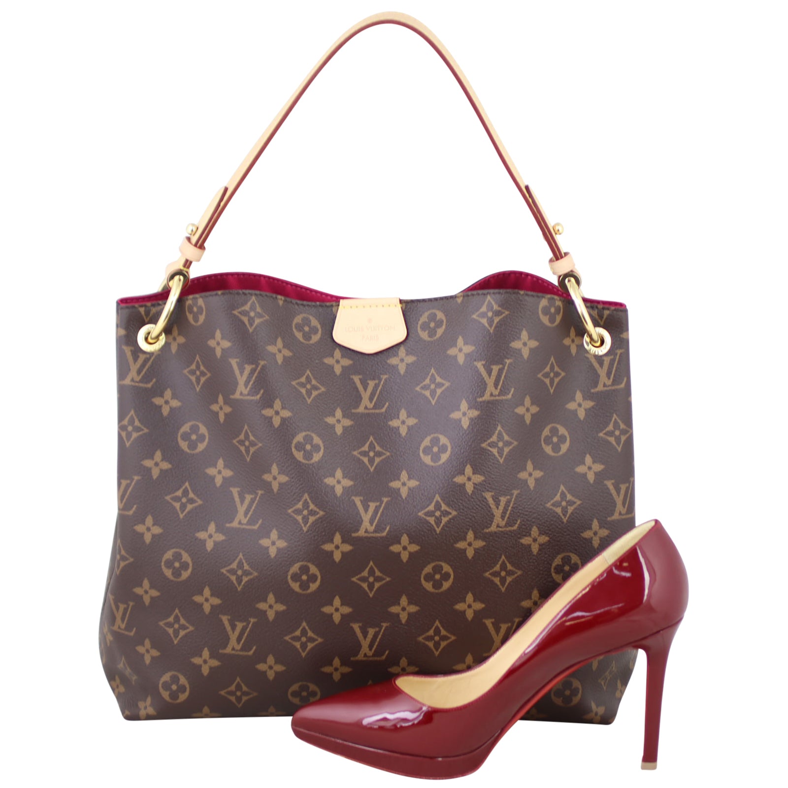 Louis Vuitton Graceful PM Monogram Shoe