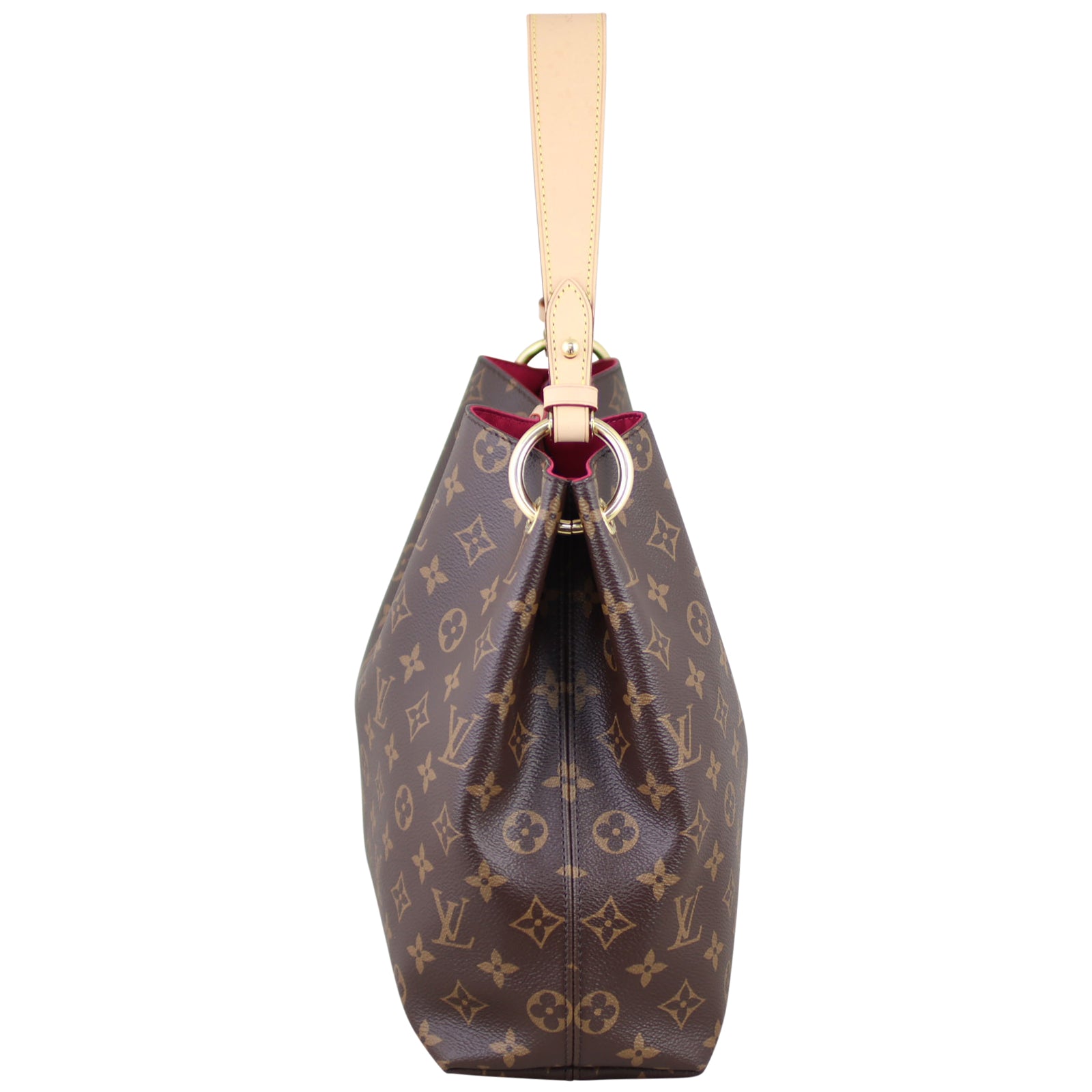 Louis Vuitton Graceful PM Monogram Side