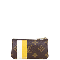 Louis Vuitton Groom Print Key Pouch Monogram Back