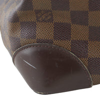 Louis Vuitton Hampstead GM Damier Ebene corner close