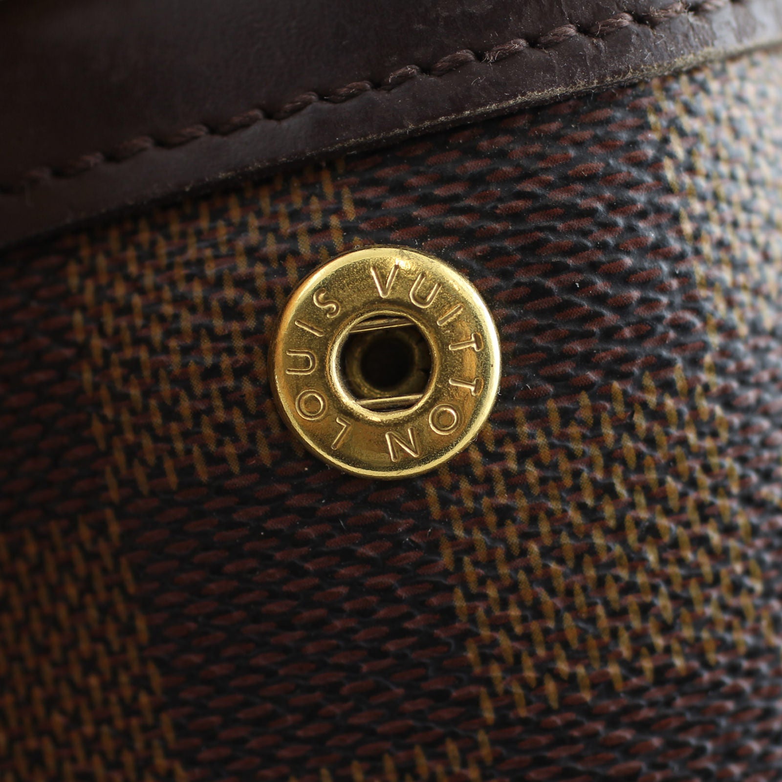 Louis Vuitton Hampstead GM Damier Ebene Hardware