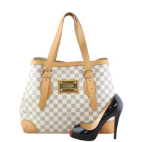 Louis Vuitton Hampstead MM Damier Azur Scale