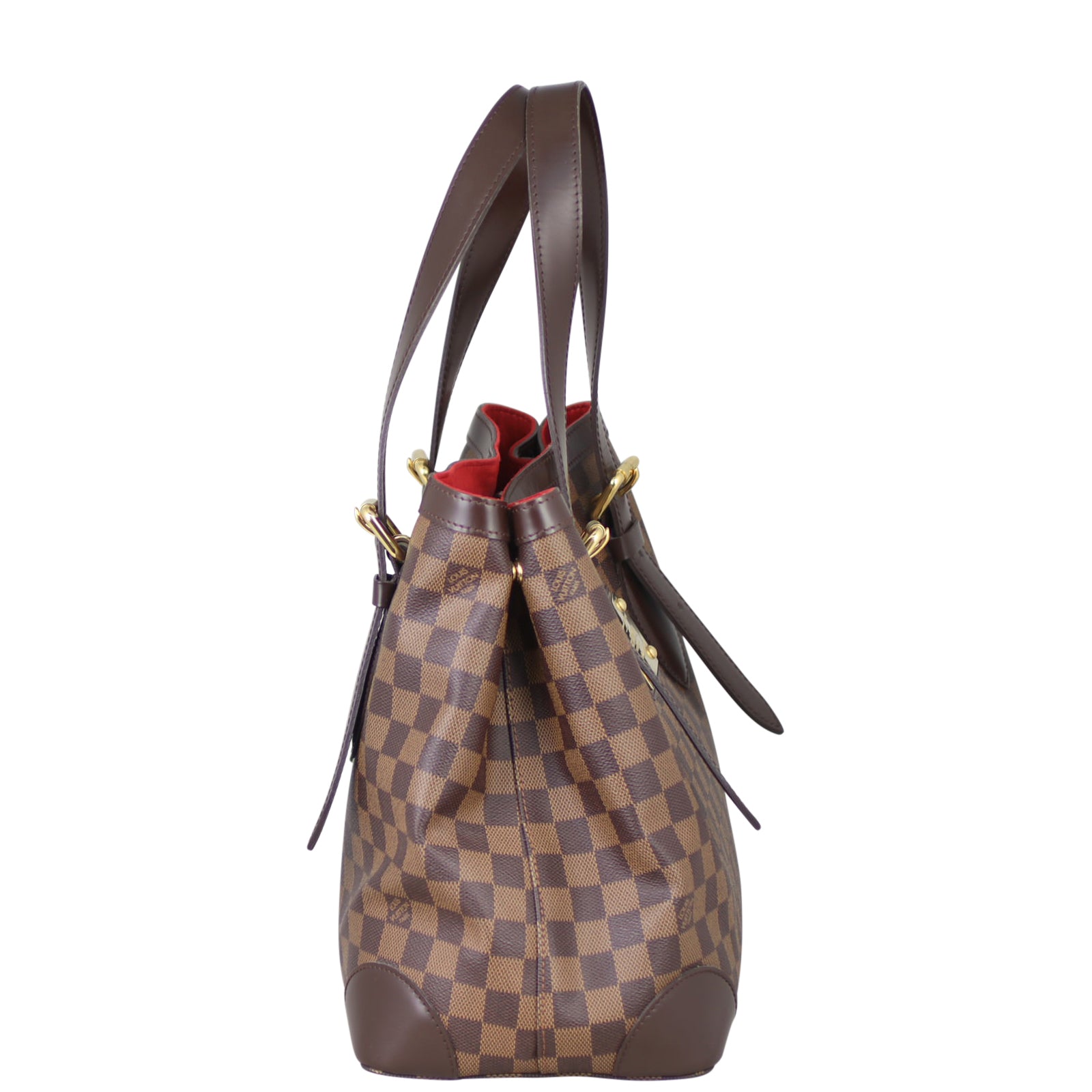 Louis Vuitton Hampstead MM Damier Ebene Side