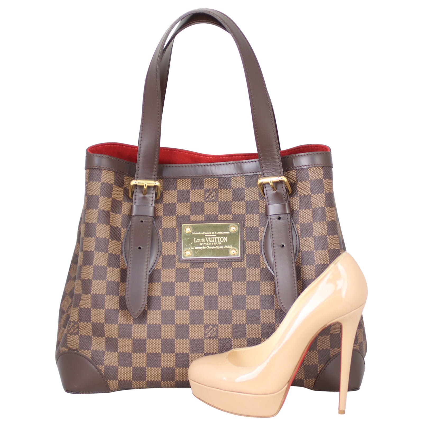Louis Vuitton Hampstead MM Damier Ebene Shoe