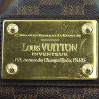 Louis Vuitton Hampstead GM Damier Ebene plate