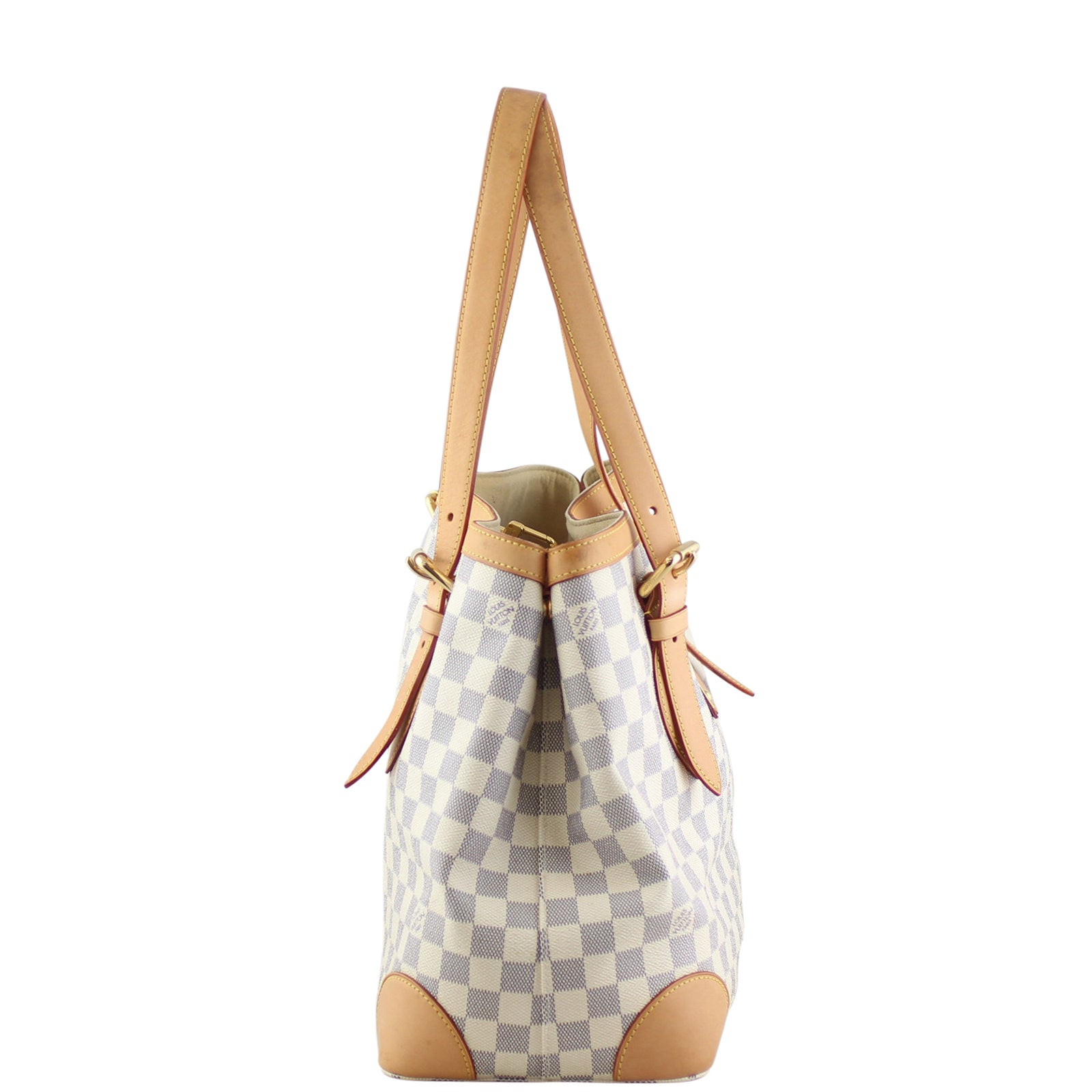 Louis Vuitton Hampstead MM Damier Azur Right