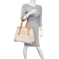 Louis Vuitton Hampstead MM Damier Azur Mannequin