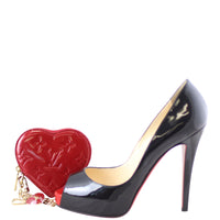 Louis Vuitton Heart Coin Purse Vernis Scale