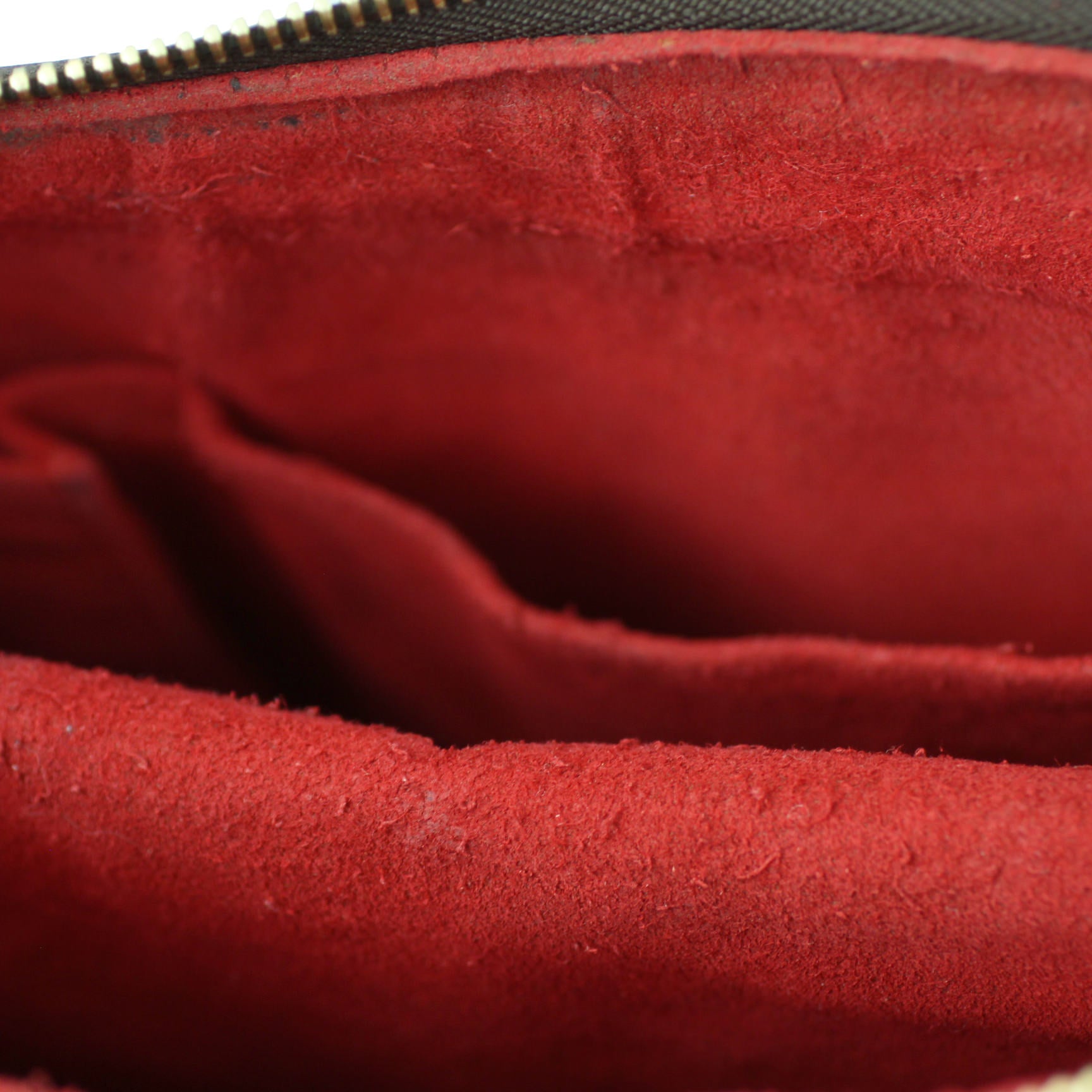 Louis Vuitton Highbury Damier Ebene Interior Detail