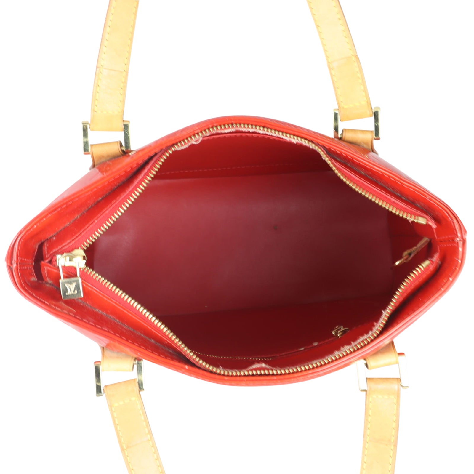 Louis Vuitton Houston Monogram Vernis Whole interior