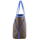Louis Vuitton Ikat Neverfull MM Monogram Grand Bleu Right