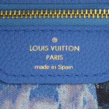 Louis Vuitton Ikat Neverfull MM Monogram Grand Bleu Stamp