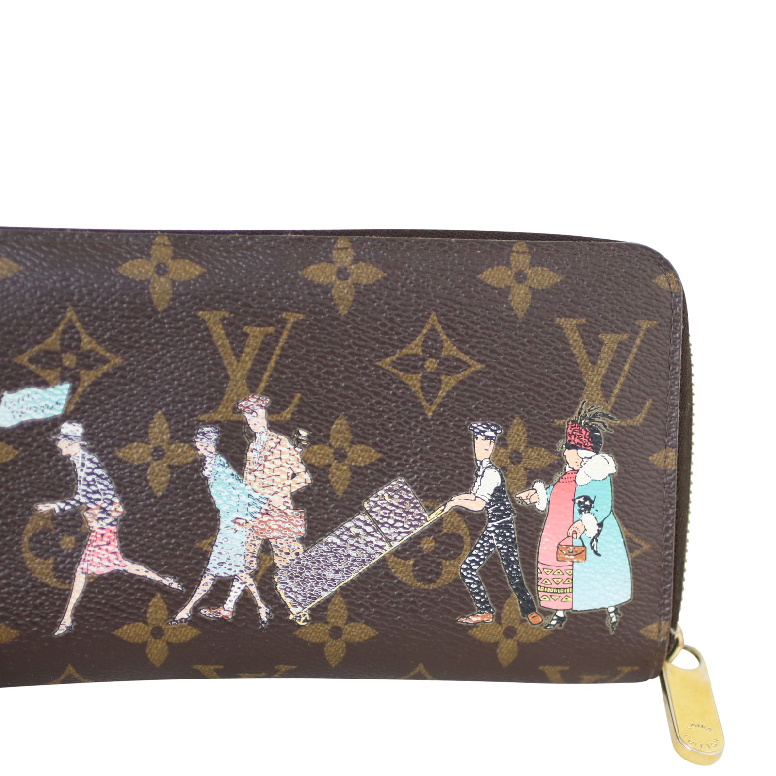 Louis Vuitton Zippy Wallet Illustre Monogram