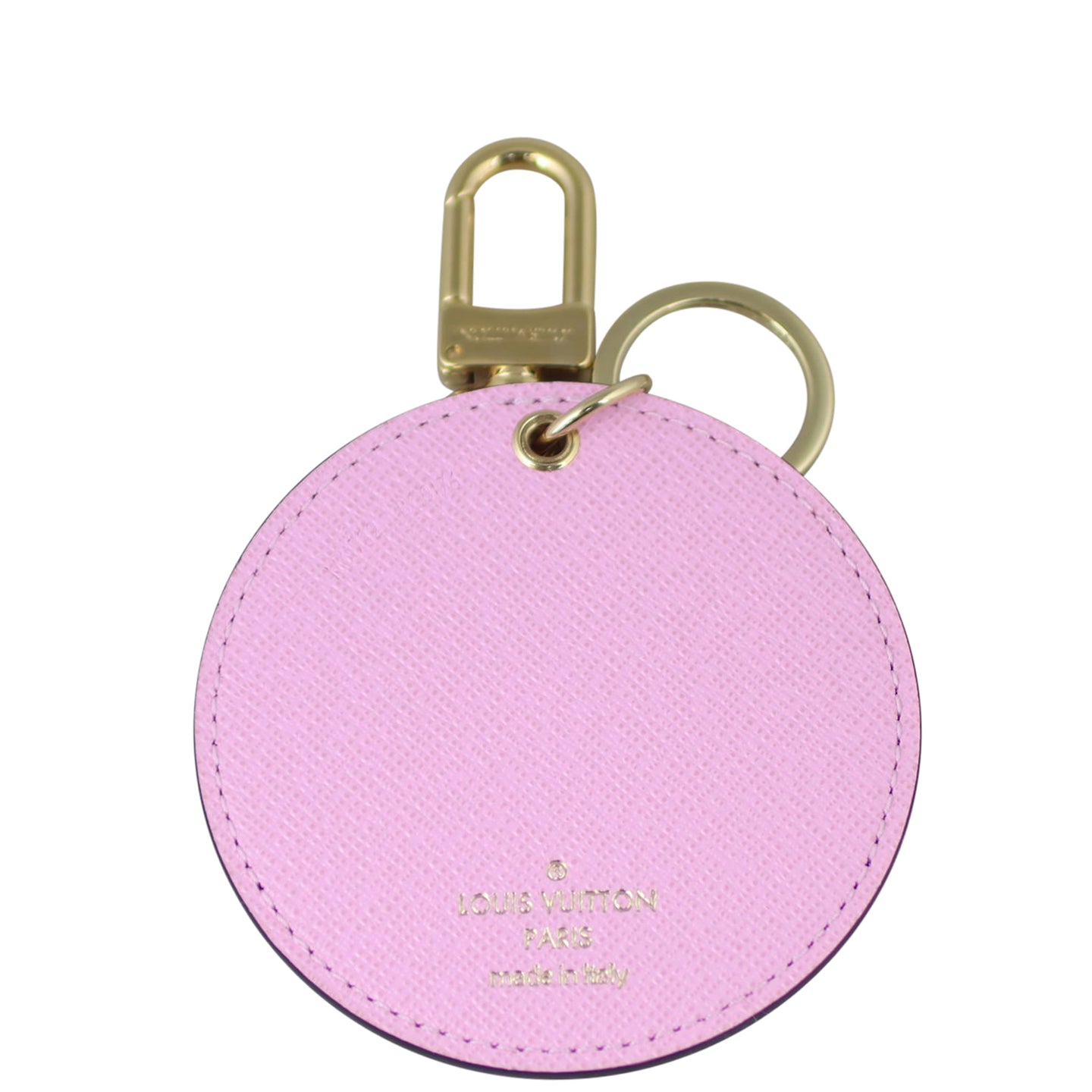Louis Vuitton Illustre Print Round Bag Charm Back