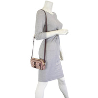 Louis Vuitton Juliette Mini Lin Crossbody Mannequin
